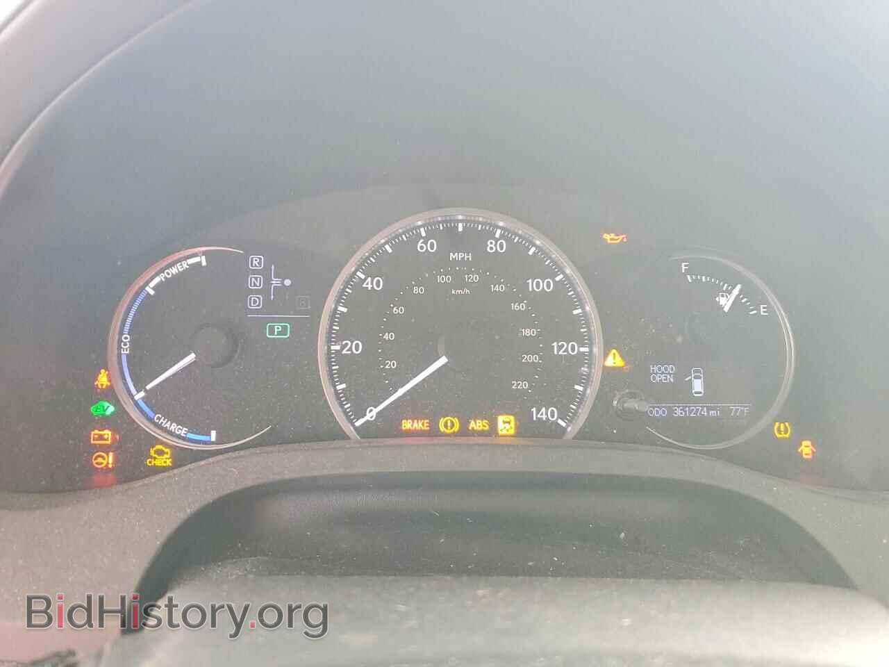 2012 LEXUS CT 200 - VIN: JTHKD5BHXC2068049 - Фото 9