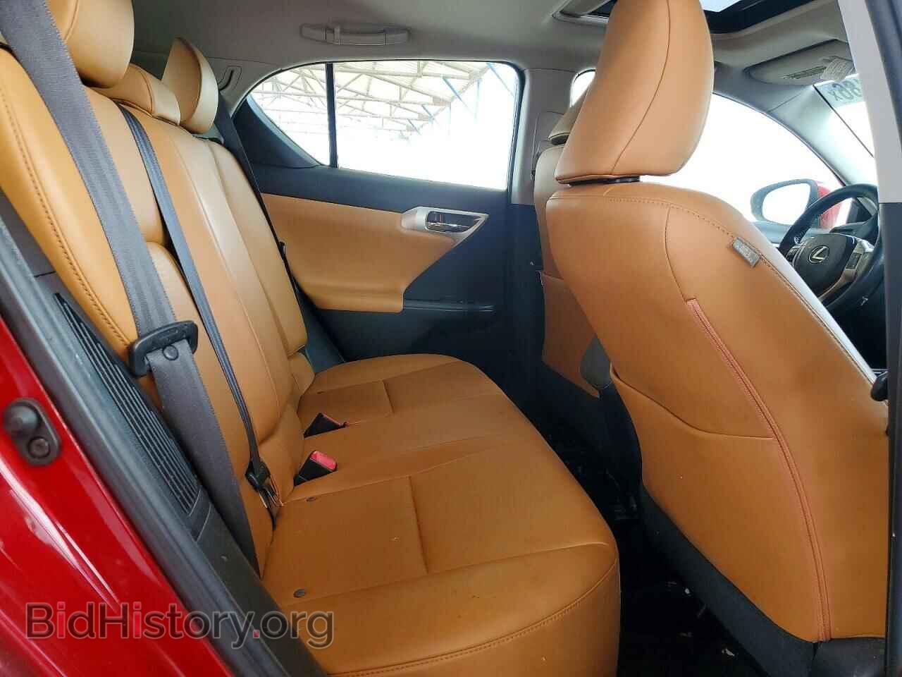 2012 LEXUS CT 200 - VIN: JTHKD5BHXC2068049 - Фото 10
