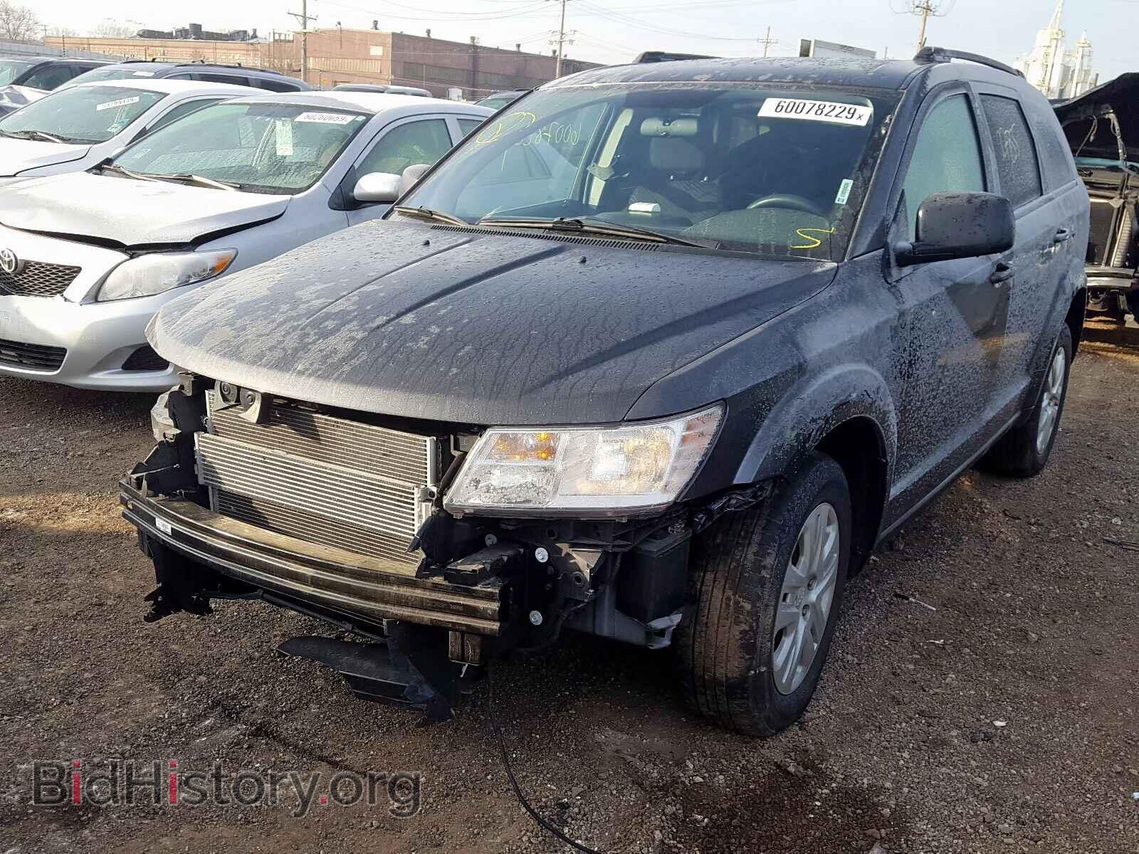 2017 DODGE JOURNEY SE - VIN: 3C4PDCAB2HT525581 - Фото 2