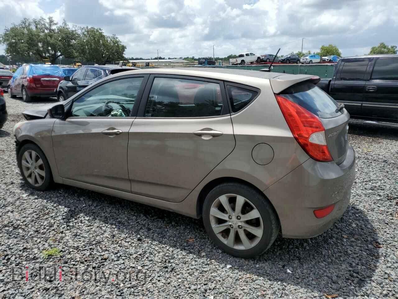 2012 HYUNDAI ACCENT - VIN: KMHCU5AE2CU037505 - Фото 2