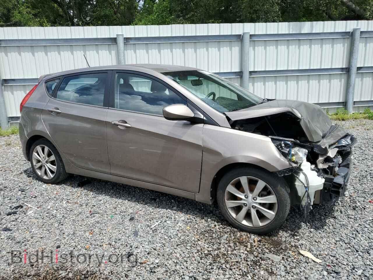 2012 HYUNDAI ACCENT - VIN: KMHCU5AE2CU037505 - Фото 4