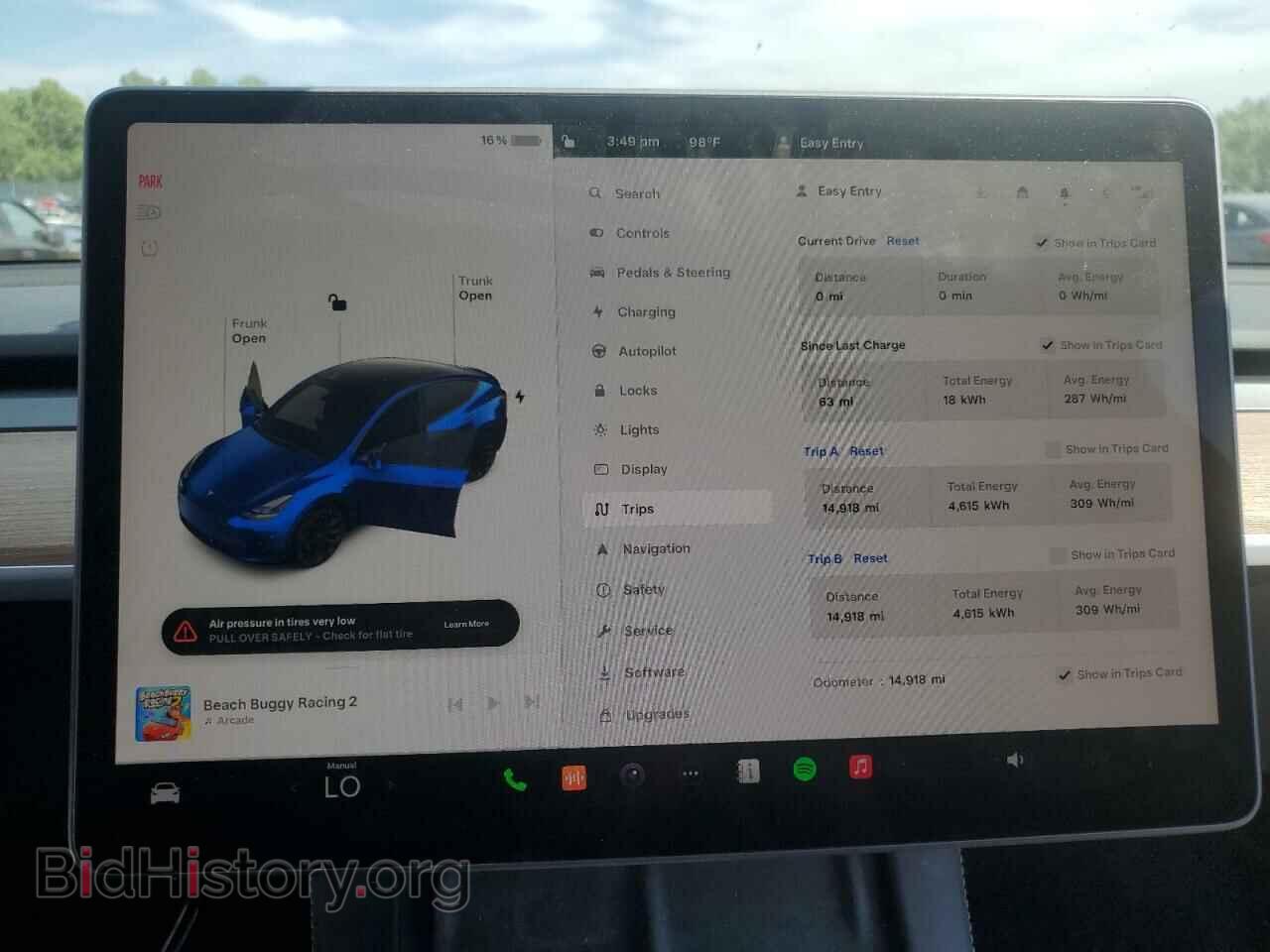 2023 TESLA MODEL Y - VIN: 7SAYGDEE5PA186804 - Фото 9