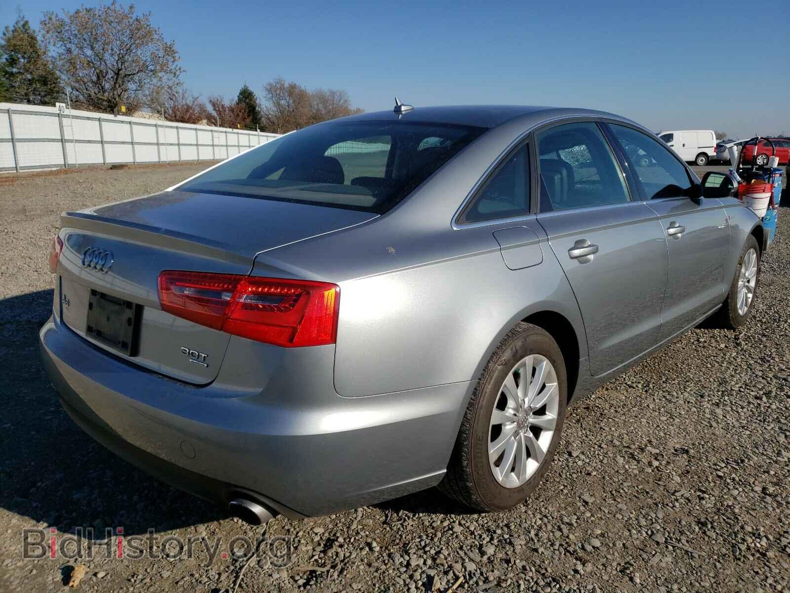 2013 AUDI A6 - VIN: WAUFGAFC2DN120370 - Фото 4