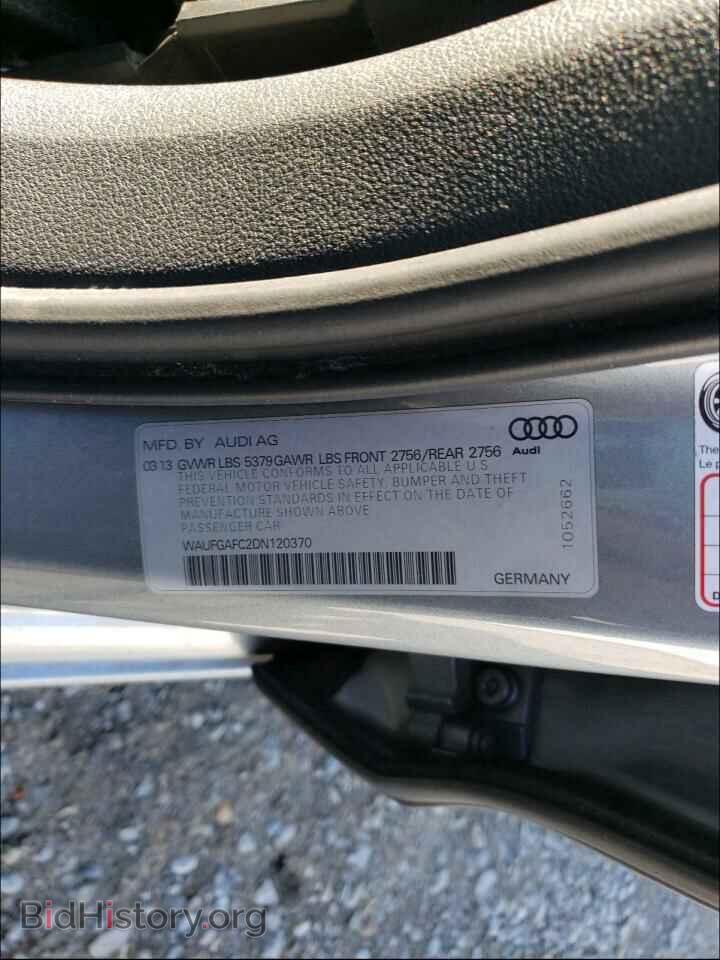 2013 AUDI A6 - VIN: WAUFGAFC2DN120370 - Фото 10