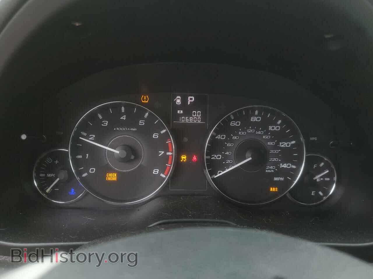 2012 SUBARU OUTBACK - VIN: 4S4BRBJC3C3279364 - Фото 9