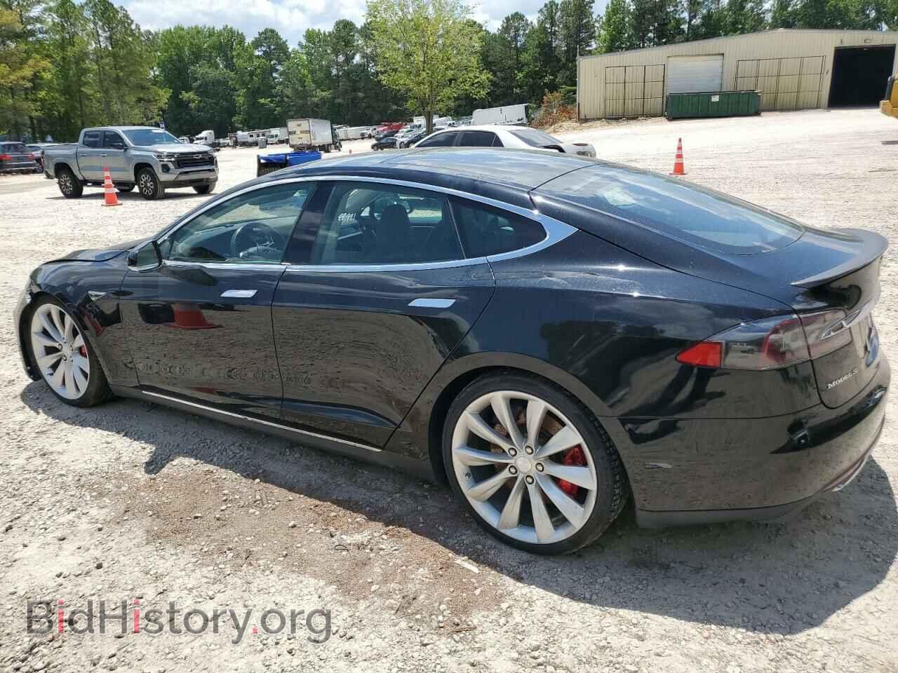 2014 TESLA MODEL S - VIN: 5YJSA1H18EFP48089 - Фото 2