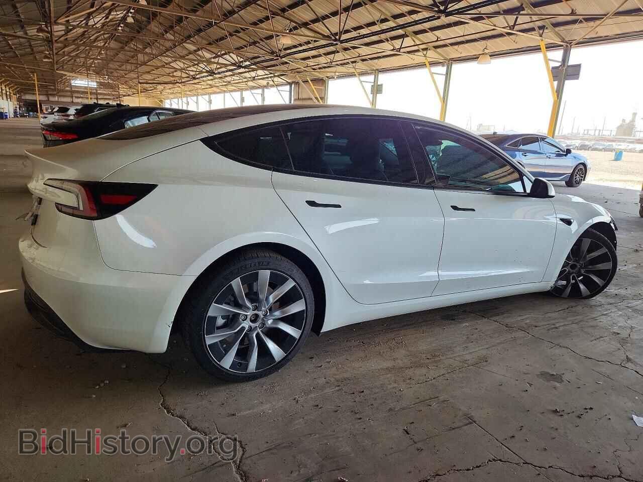 2024 TESLA MODEL 3 - VIN: 5YJ3E1EAXRF730521 - Фото 3