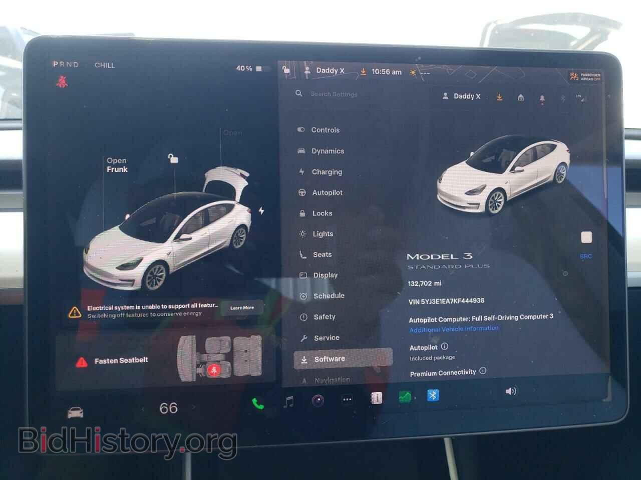 2019 TESLA MODEL 3 - VIN: 5YJ3E1EA7KF444938 - Photo 9