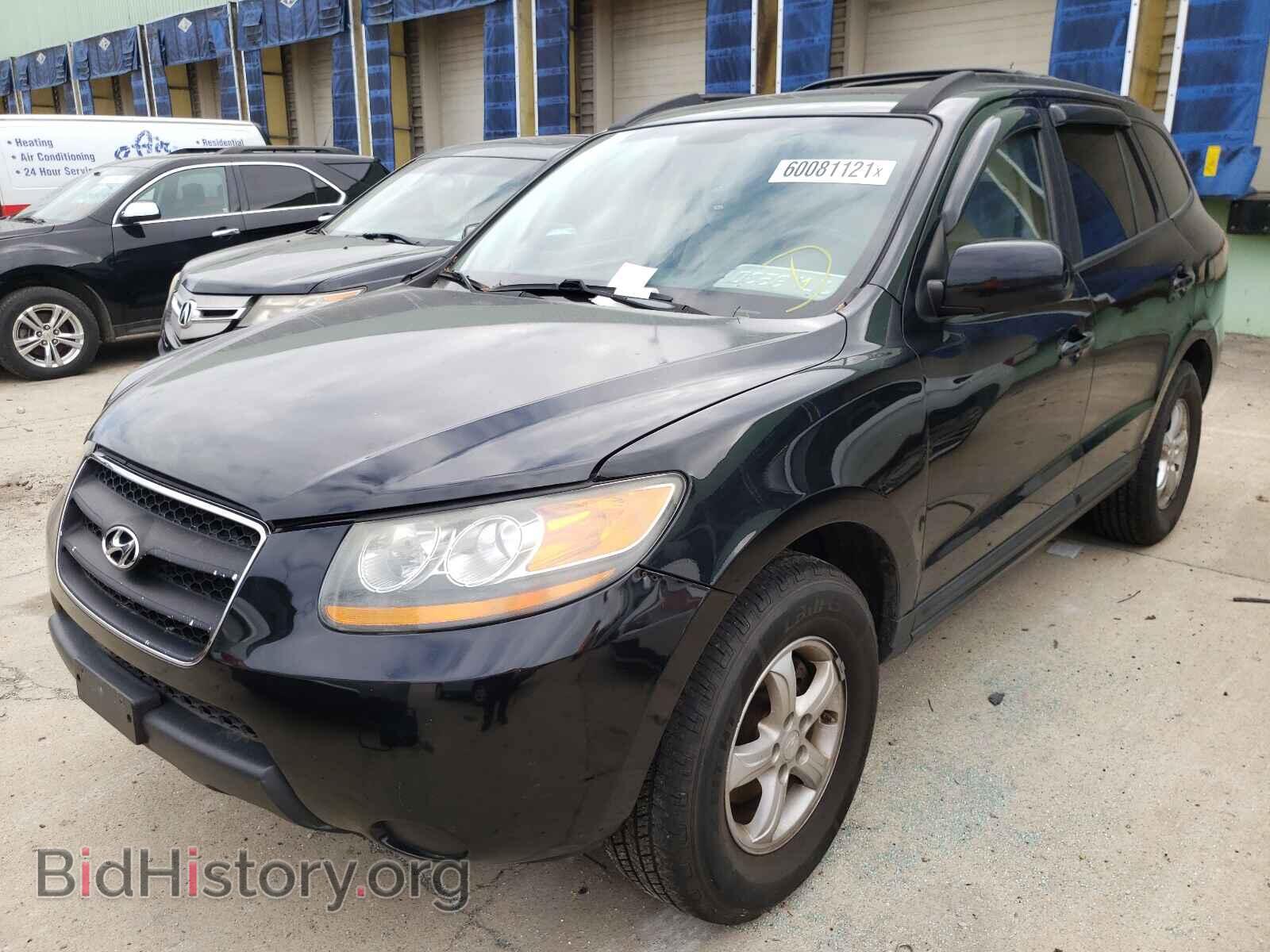 2008 HYUNDAI SANTA FE - VIN: 5NMSG73D38H181554 - Фото 2