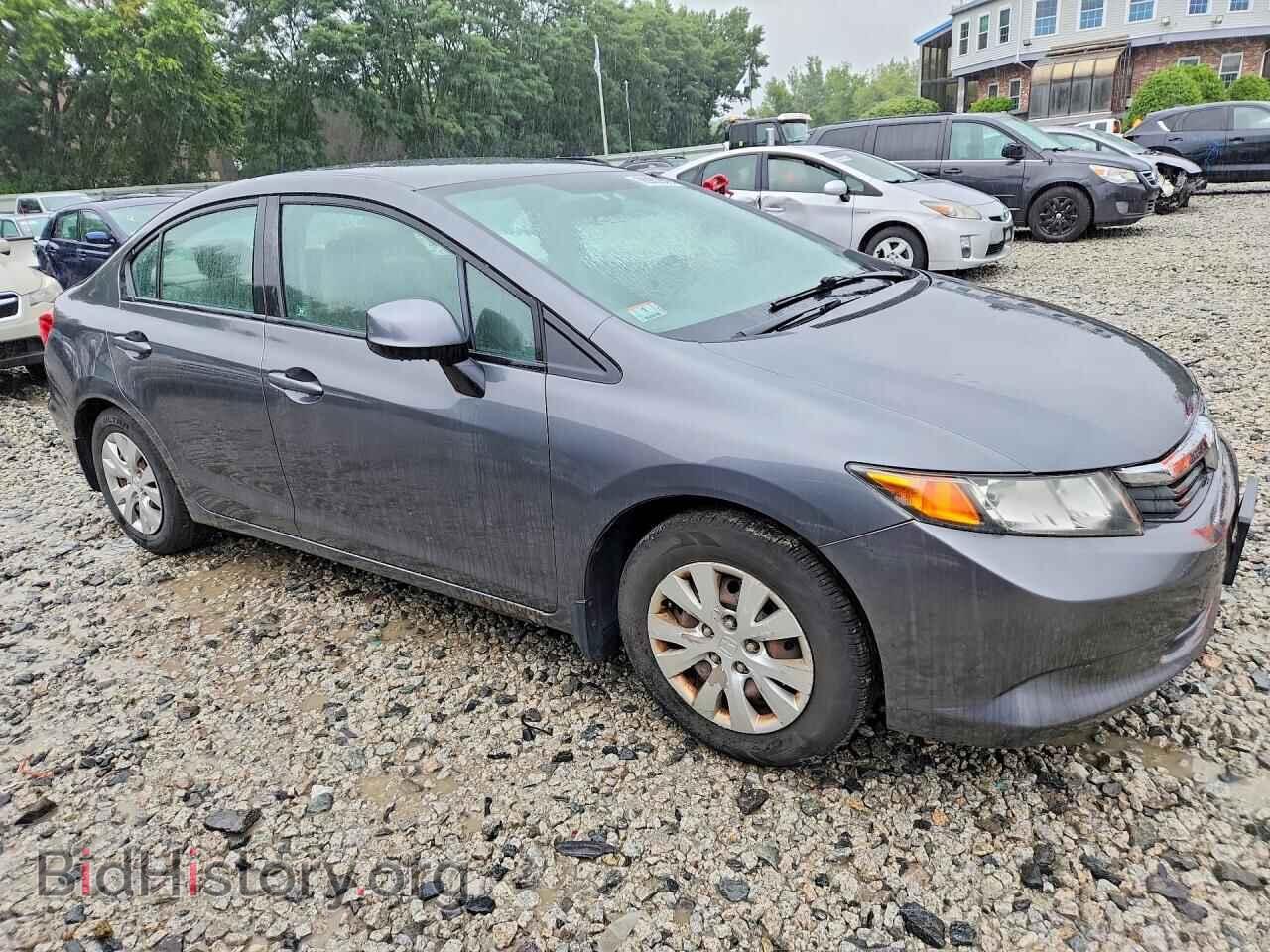 2012 HONDA CIVIC - VIN: 2HGFB2F55CH321326 - Фото 4