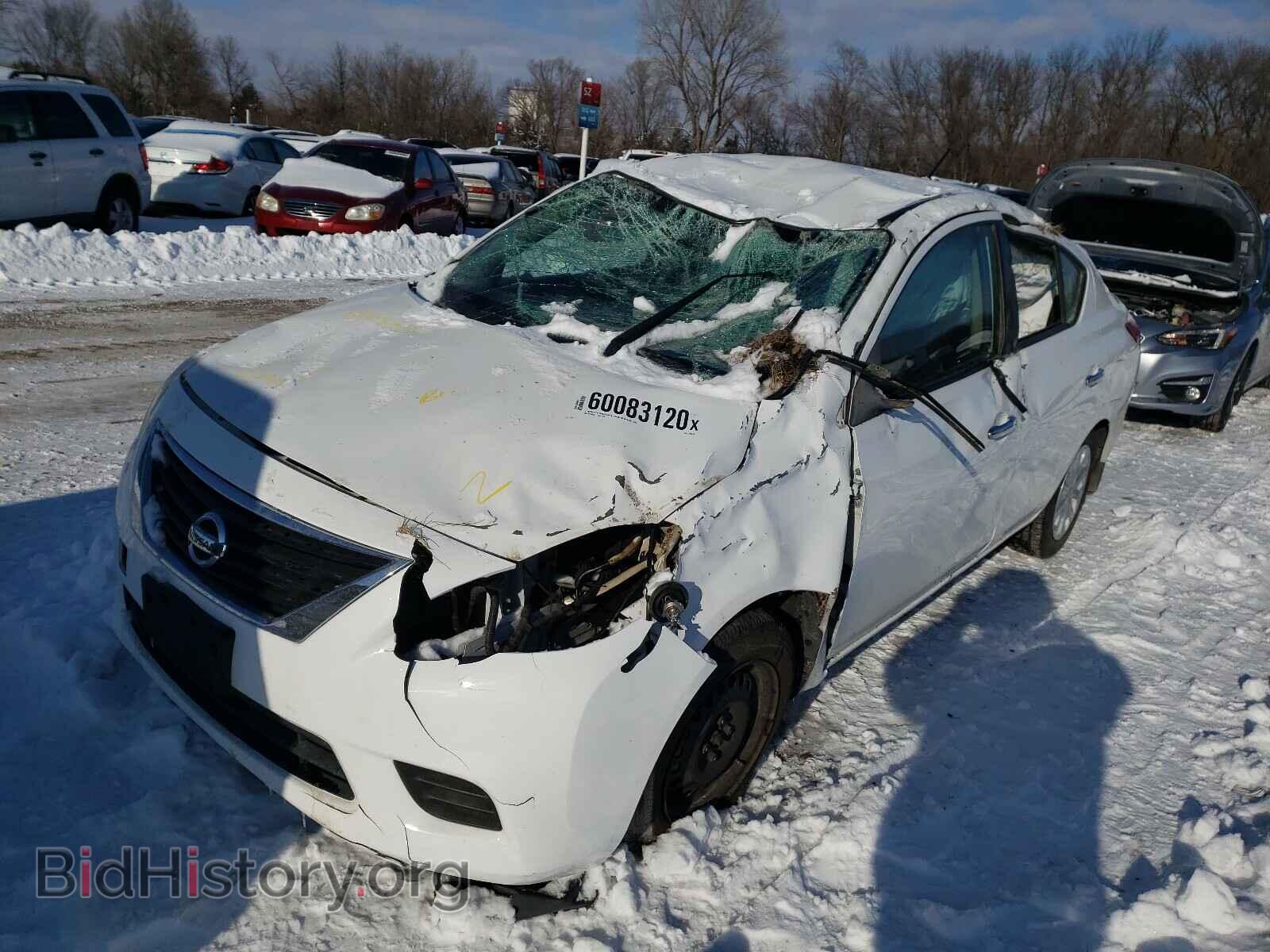 2012 NISSAN VERSA - VIN: 3N1CN7AP1CL834873 - Фото 2