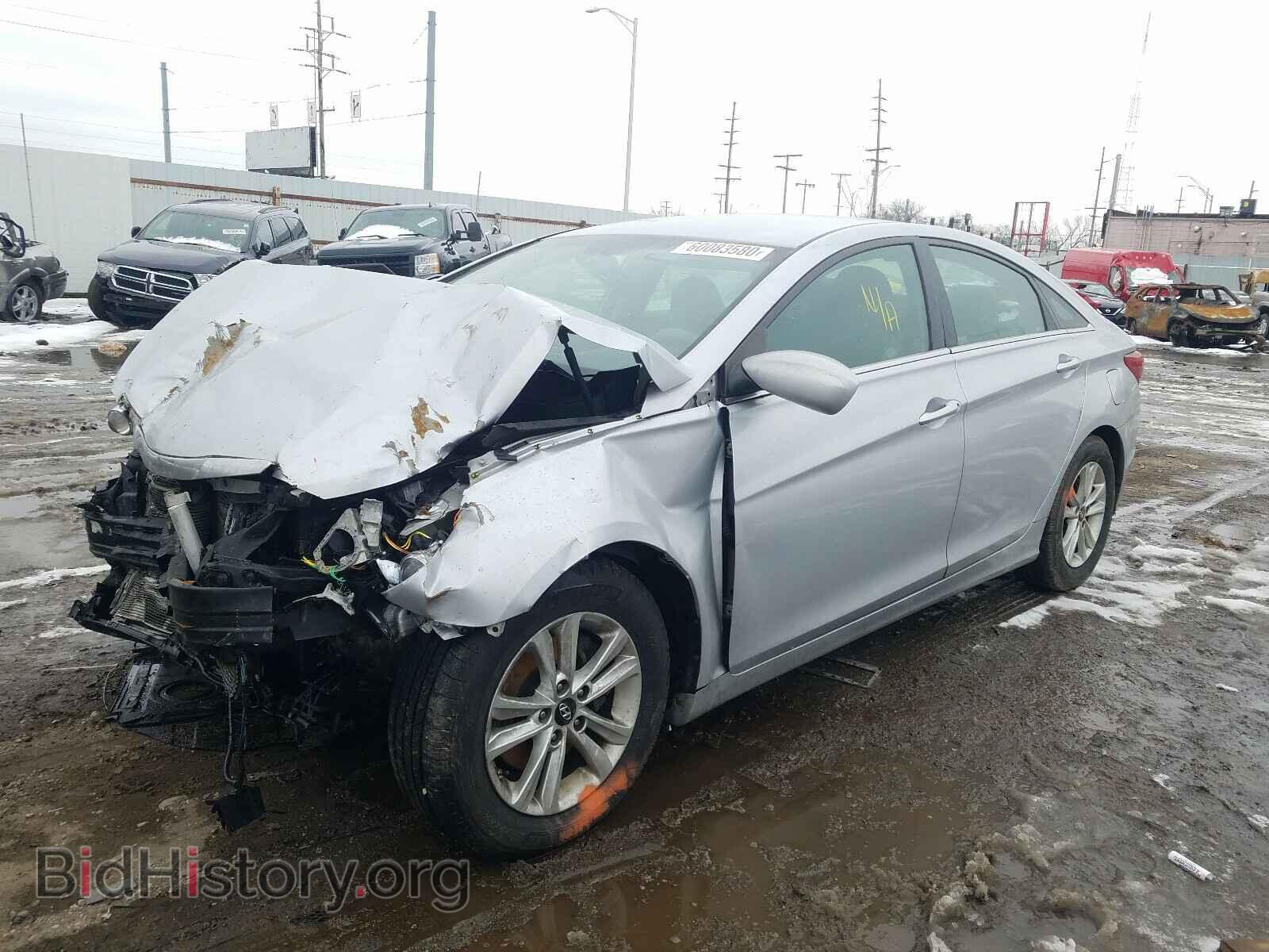 2012 HYUNDAI SONATA - VIN: 5NPEB4AC0CH484548 - Фото 2