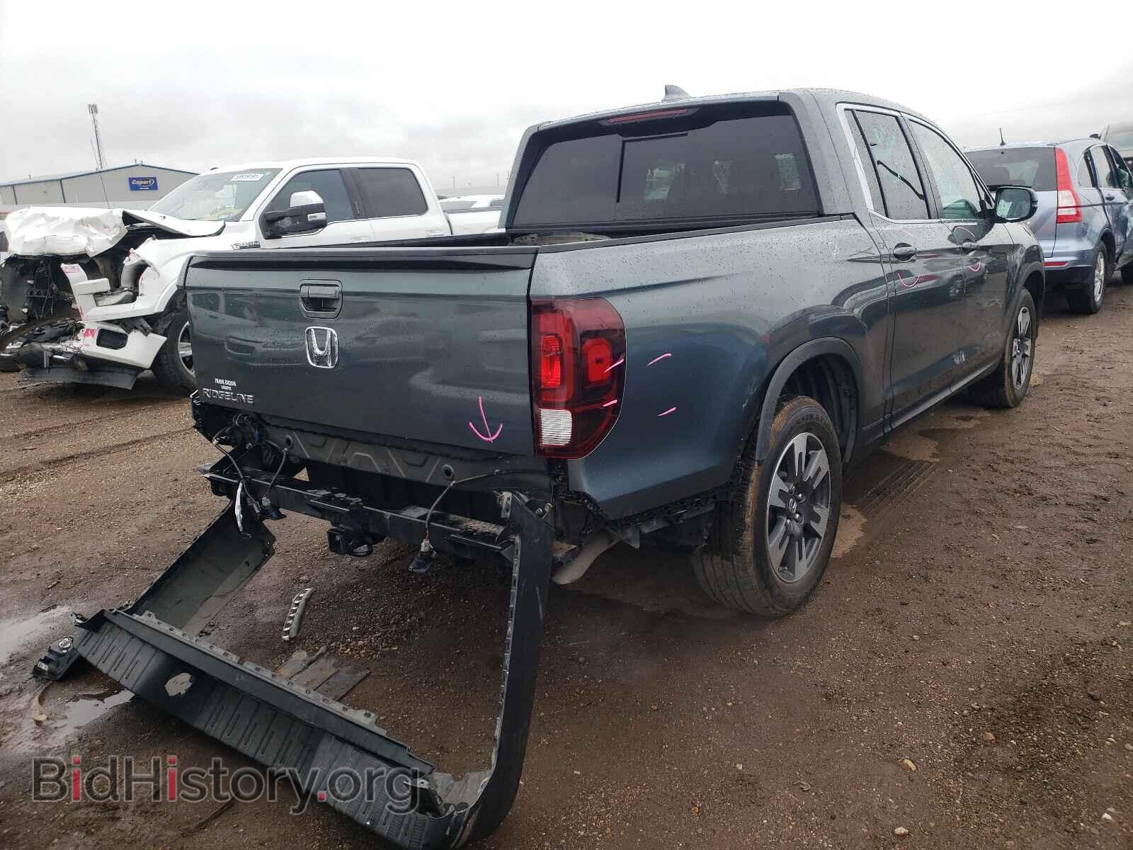 2019 HONDA RIDGELINE - VIN: 5FPYK2F53KB008147 - Фото 4