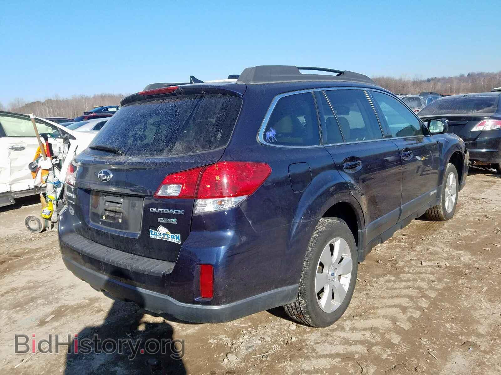 2012 SUBARU OUTBACK - VIN: 4S4BRBKC9C3229387 - Фото 4
