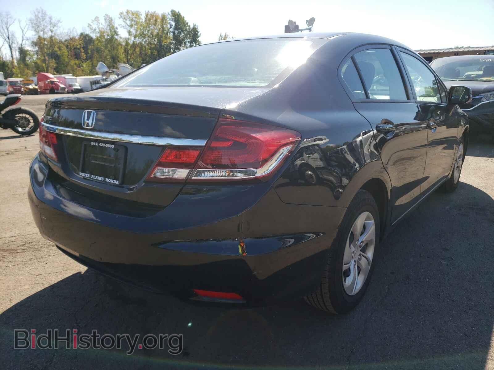 2013 HONDA CIVIC - VIN: 19XFB2F52DE283954 - Фото 4