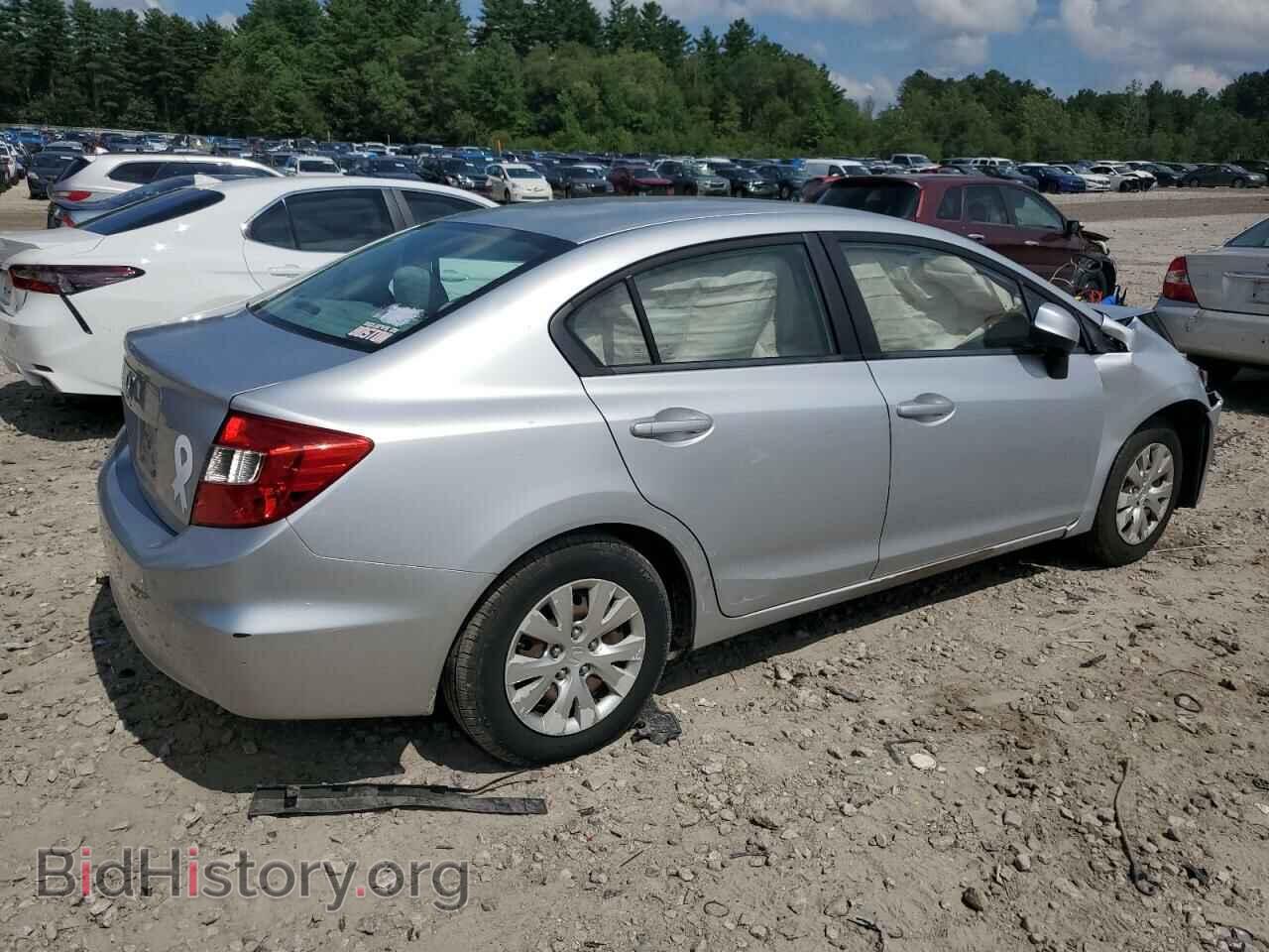 2012 HONDA CIVIC - VIN: 2HGFB2F59CH584953 - Фото 3
