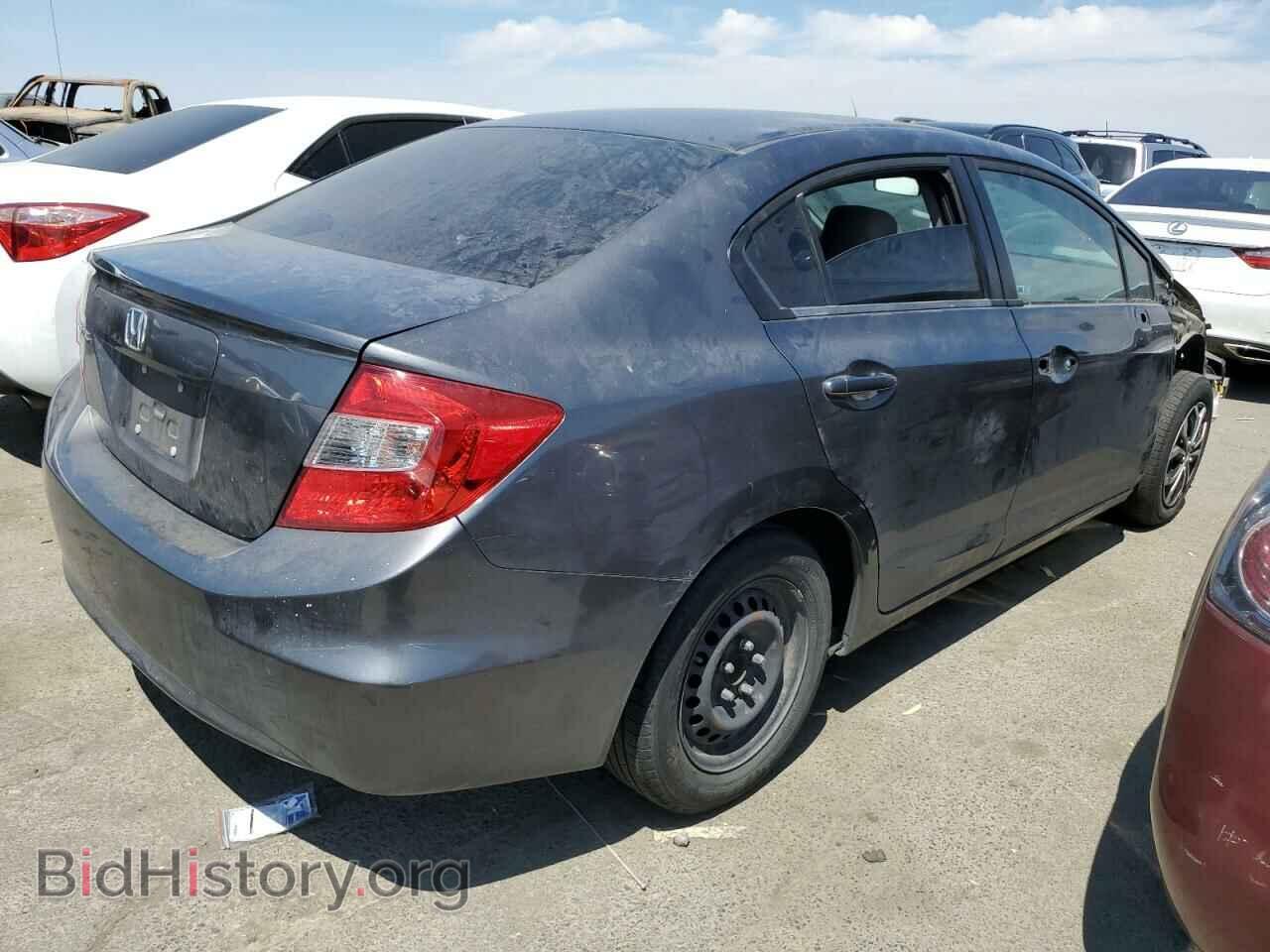 2012 HONDA CIVIC - VIN: 2HGFB2F51CH562705 - Фото 3