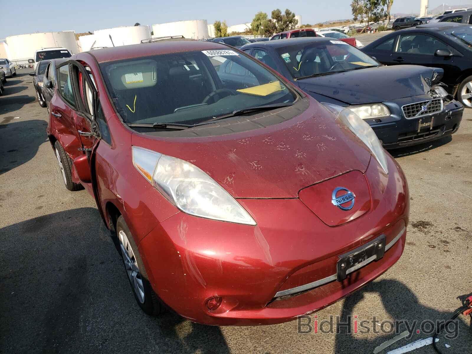 Photo 1N4AZ0CP4DC425220 - NISSAN LEAF 2013