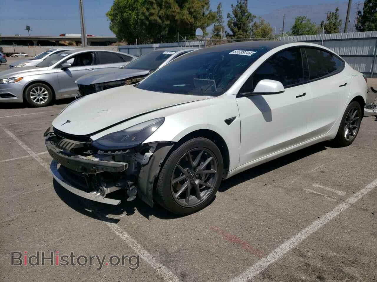 Photo 5YJ3E1EA1MF062309 - TESLA MODEL 3 2021