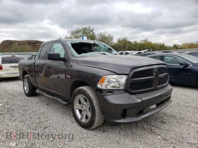 2018 RAM 1500 1500 ST, gray — VIN 1C6RR7FT2JS159283, Copart