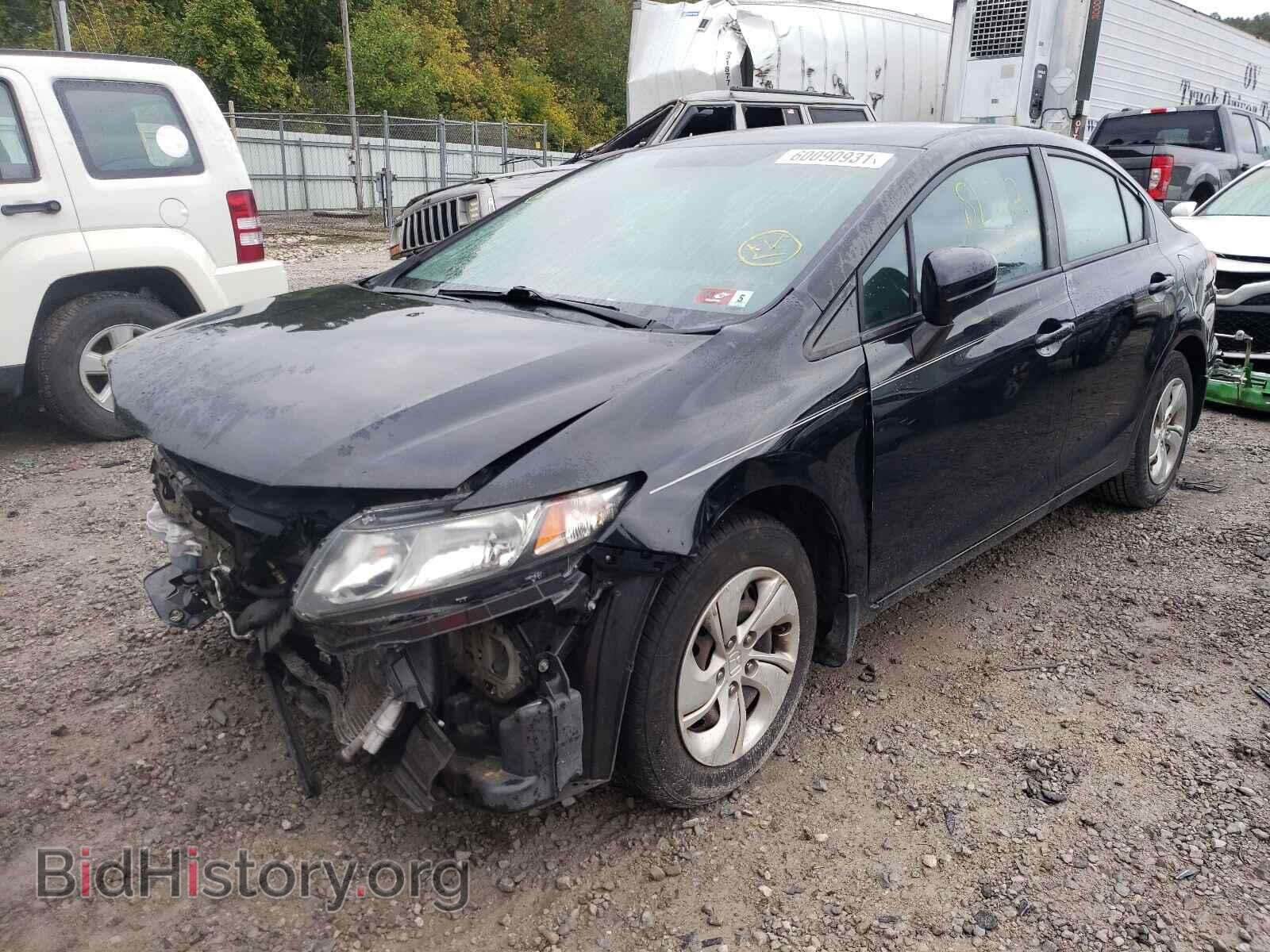 2014 HONDA CIVIC - VIN: 19XFB2F56EE035126 - Фото 2