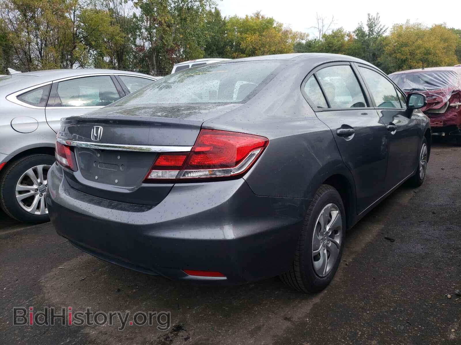 2013 HONDA CIVIC - VIN: 19XFB2F55DE070853 - Фото 4