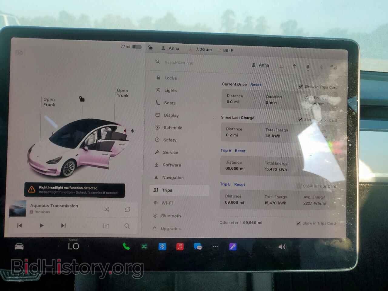 2021 TESLA MODEL 3 - VIN: 5YJ3E1EAXMF032175 - Photo 9