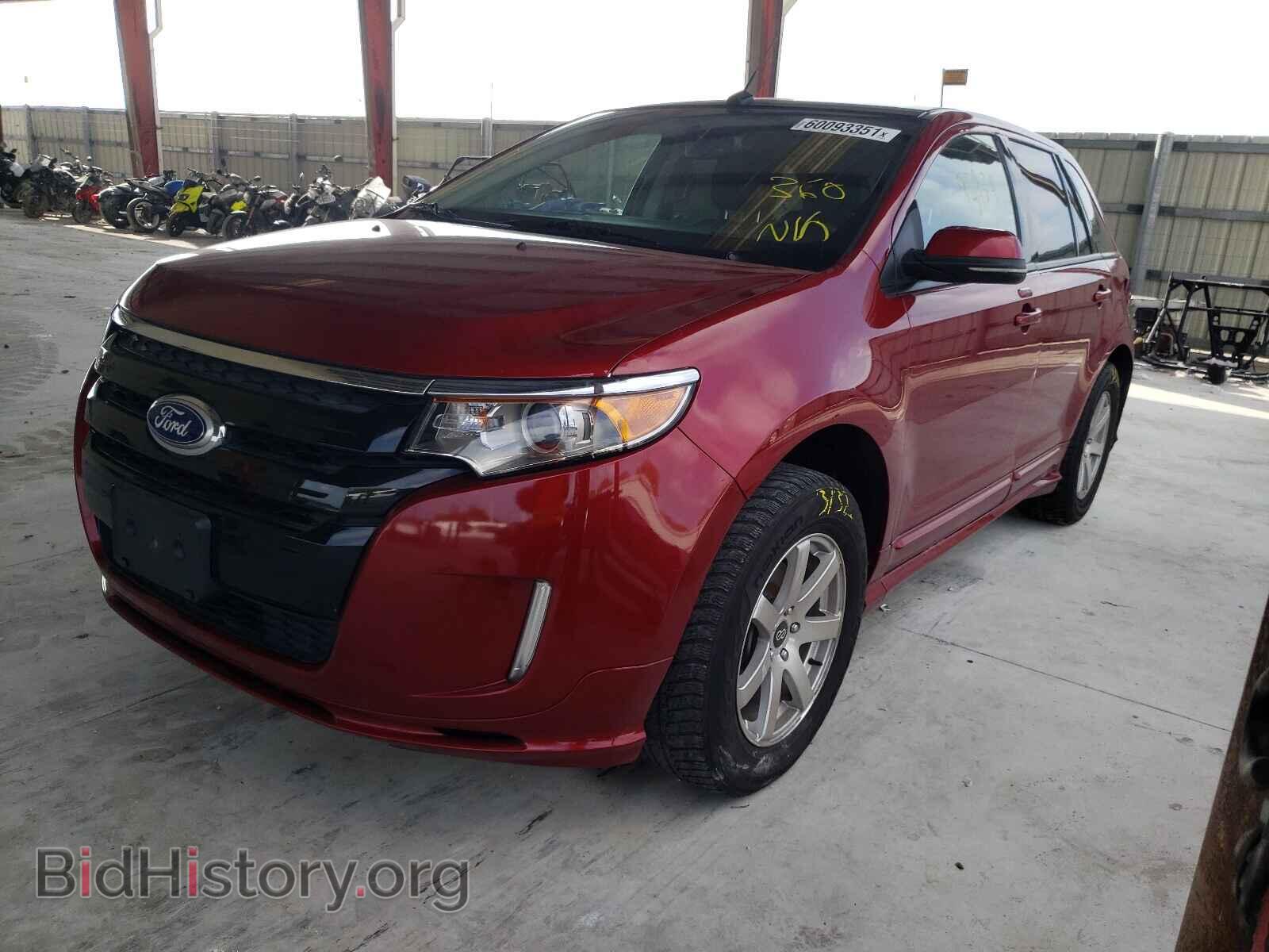 2013 FORD EDGE - VIN: 2FMDK4AK2DBA89704 - Photo 2
