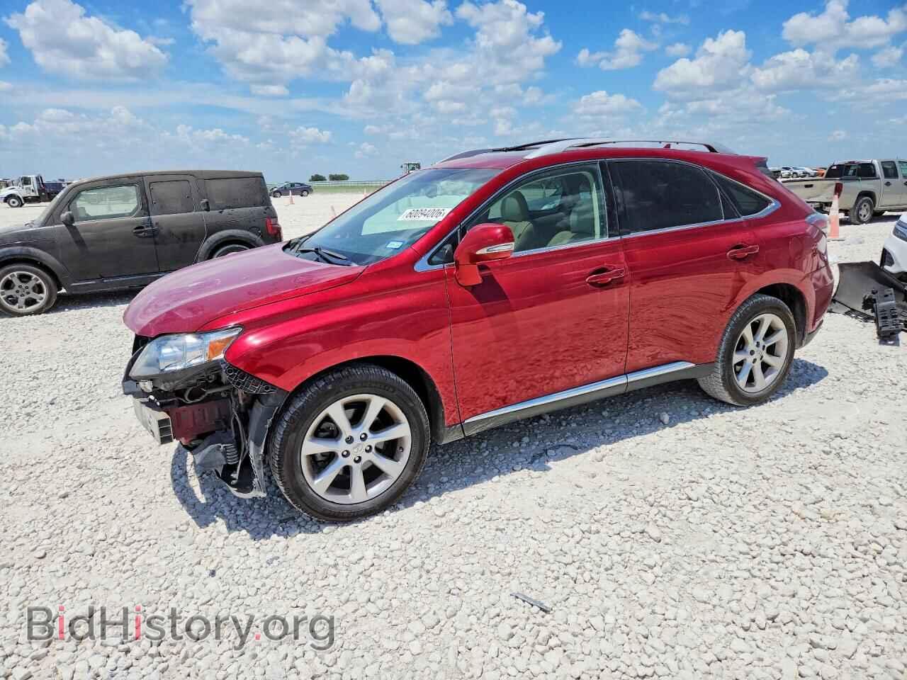 Фотография 2T2ZK1BA6BC057529 - LEXUS RX350 2011