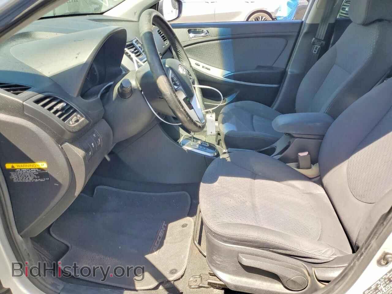 2012 HYUNDAI ACCENT - VIN: KMHCU5AE1CU004589 - Фото 7