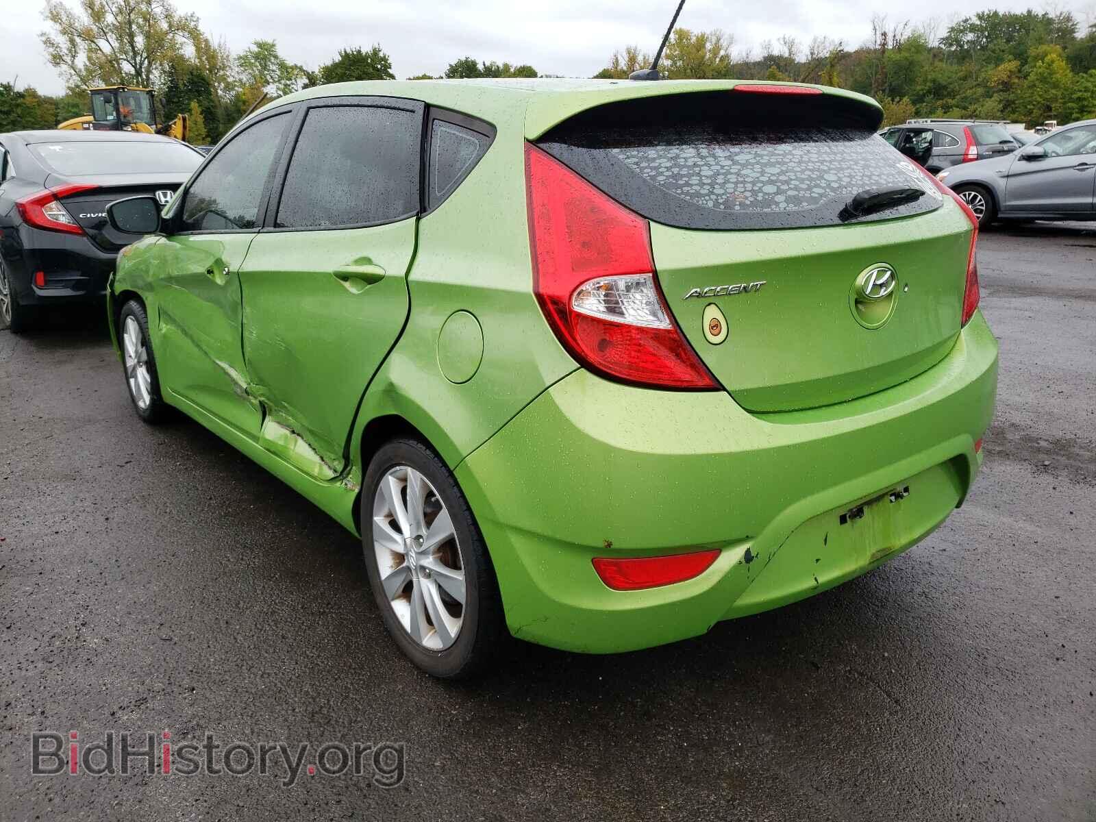 2012 HYUNDAI ACCENT - VIN: KMHCU5AE0CU055081 - Фото 3