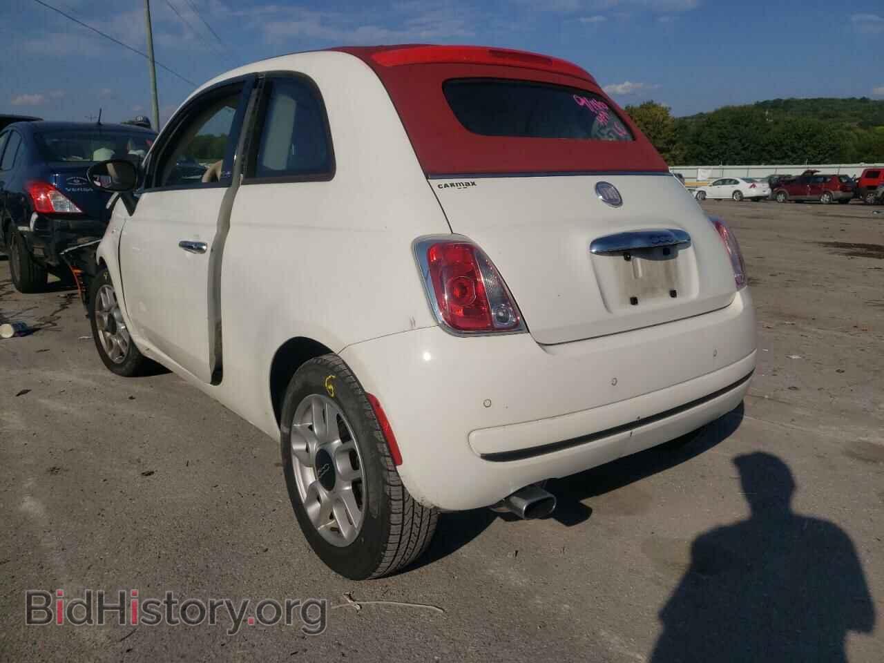 2013 FIAT 500 - VIN: 3C3CFFDR6DT541106 - Фото 3