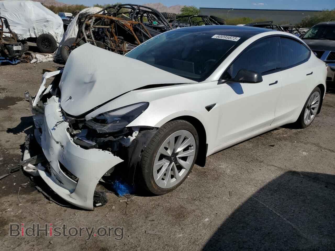 Photo 5YJ3E1EB8MF862470 - TESLA MODEL 3 2021