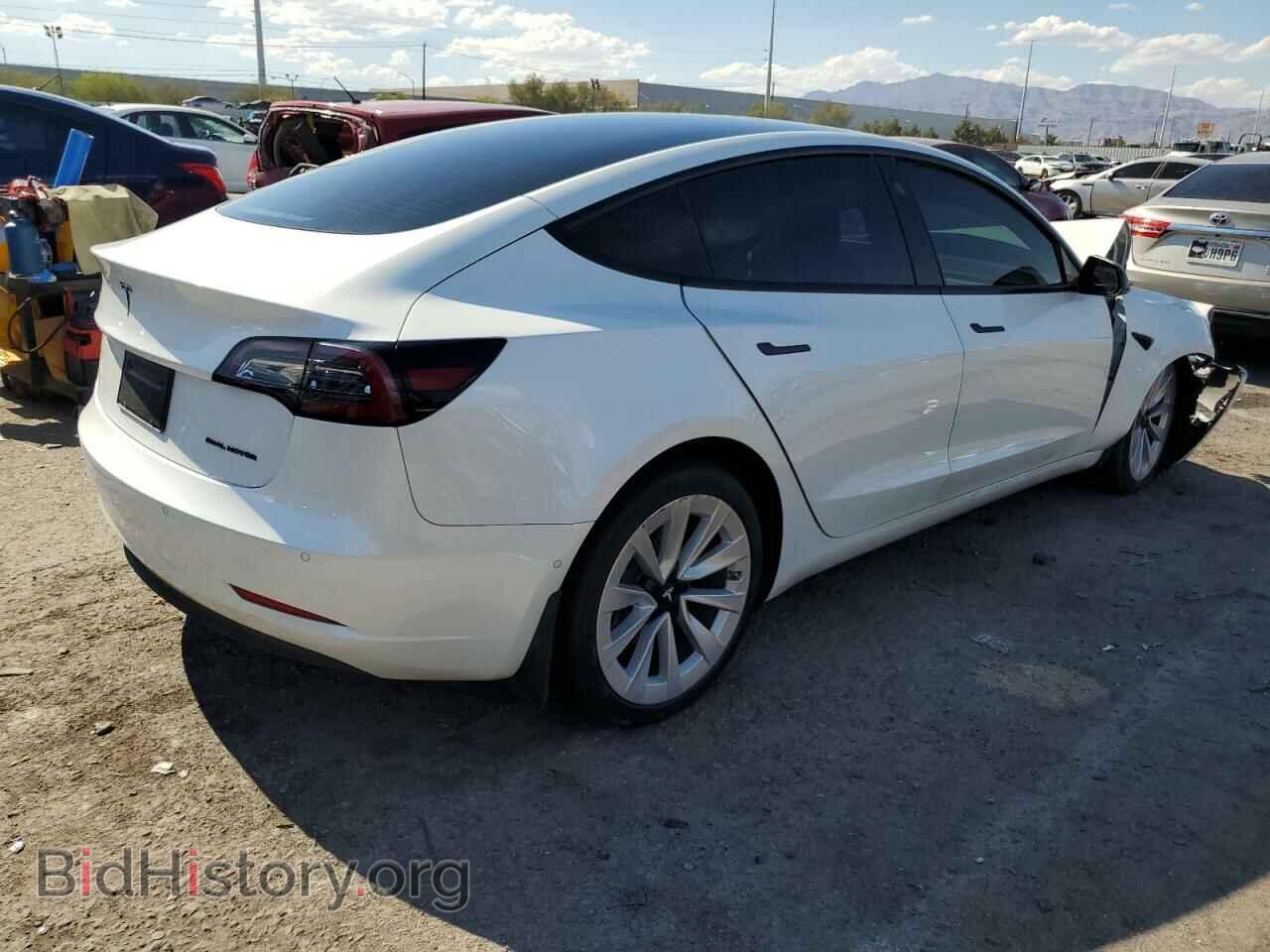 2021 TESLA MODEL 3 - VIN: 5YJ3E1EB8MF862470 - Фото 3