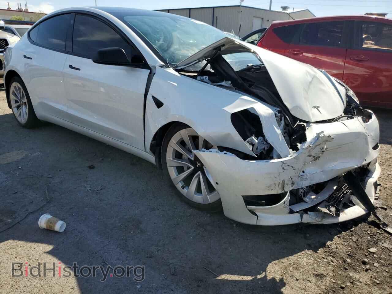 2021 TESLA MODEL 3 - VIN: 5YJ3E1EB8MF862470 - Фото 4