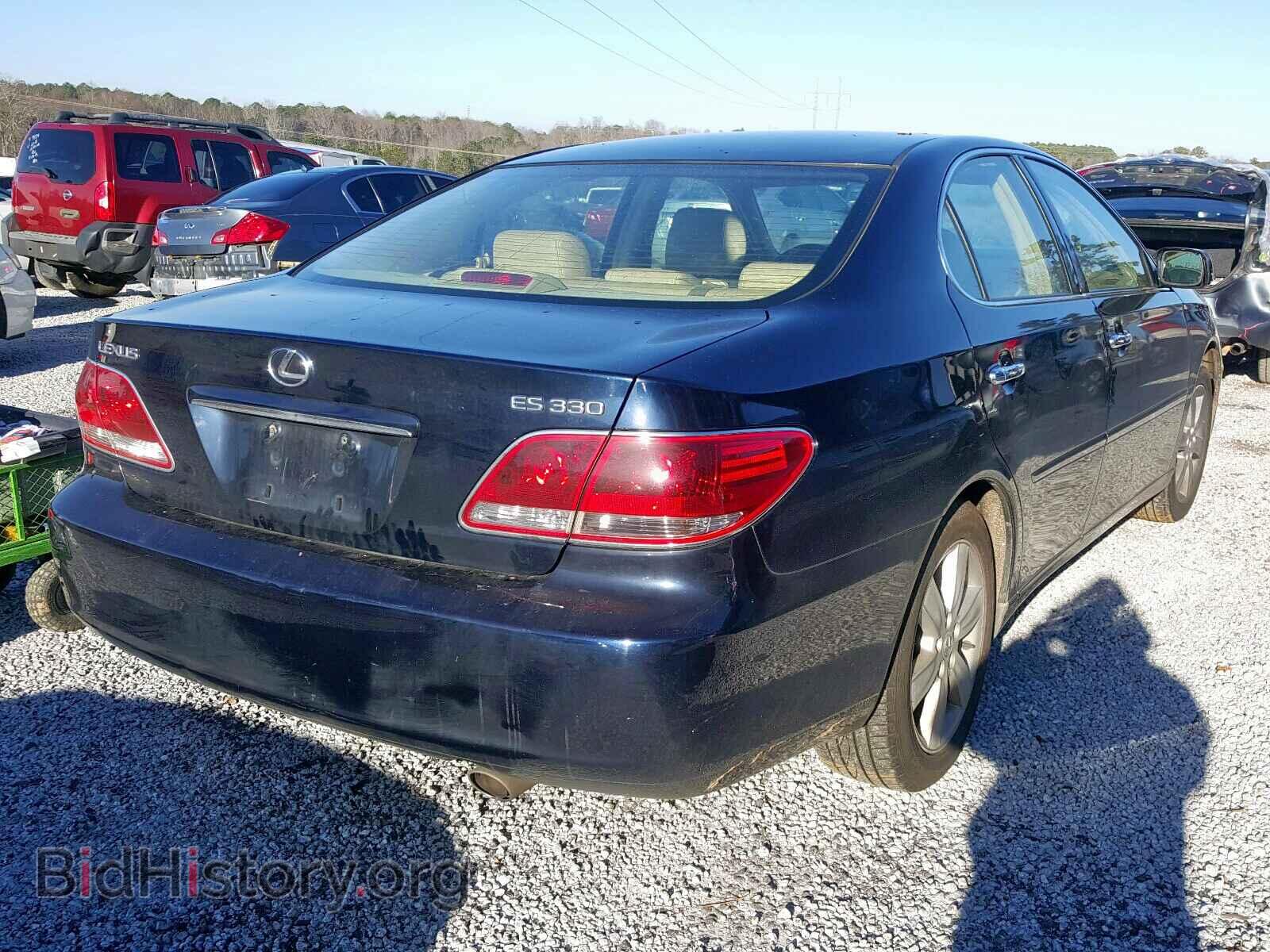 2006 LEXUS ES330 - VIN: JTHBA30G165148284 - Фото 4