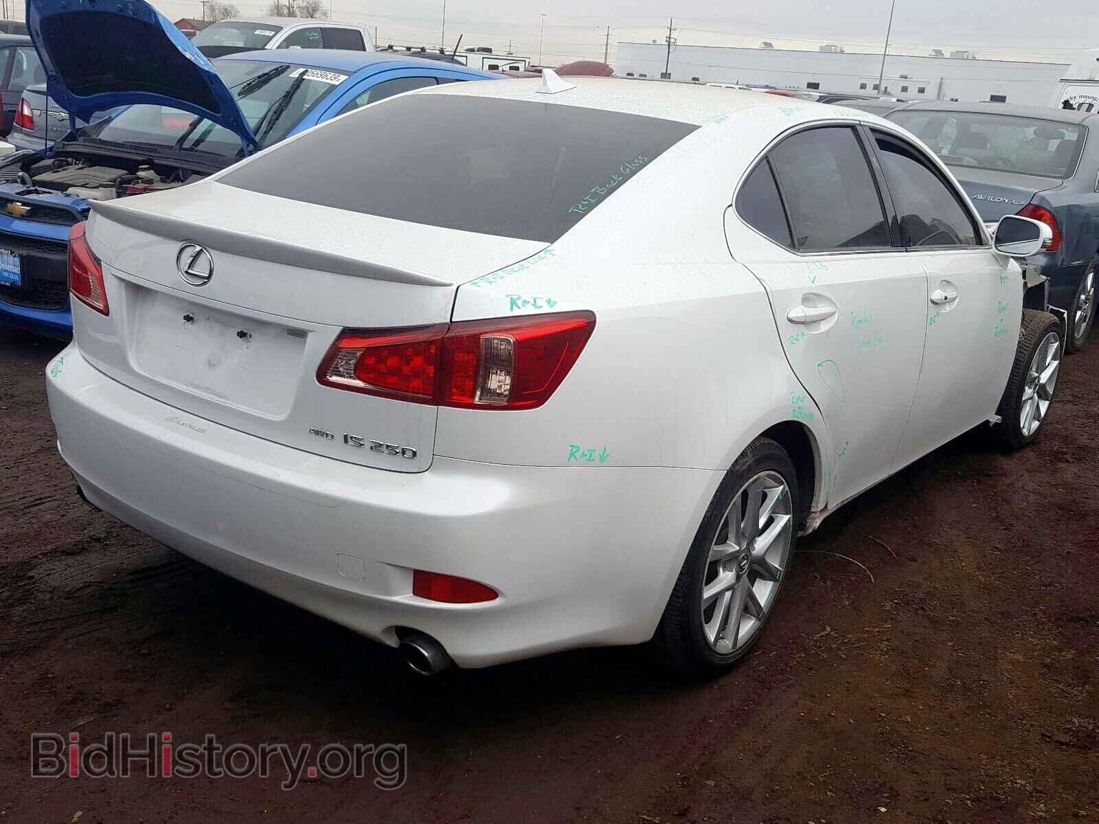 2012 LEXUS IS - VIN: JTHCF5C29C5057552 - Фото 4