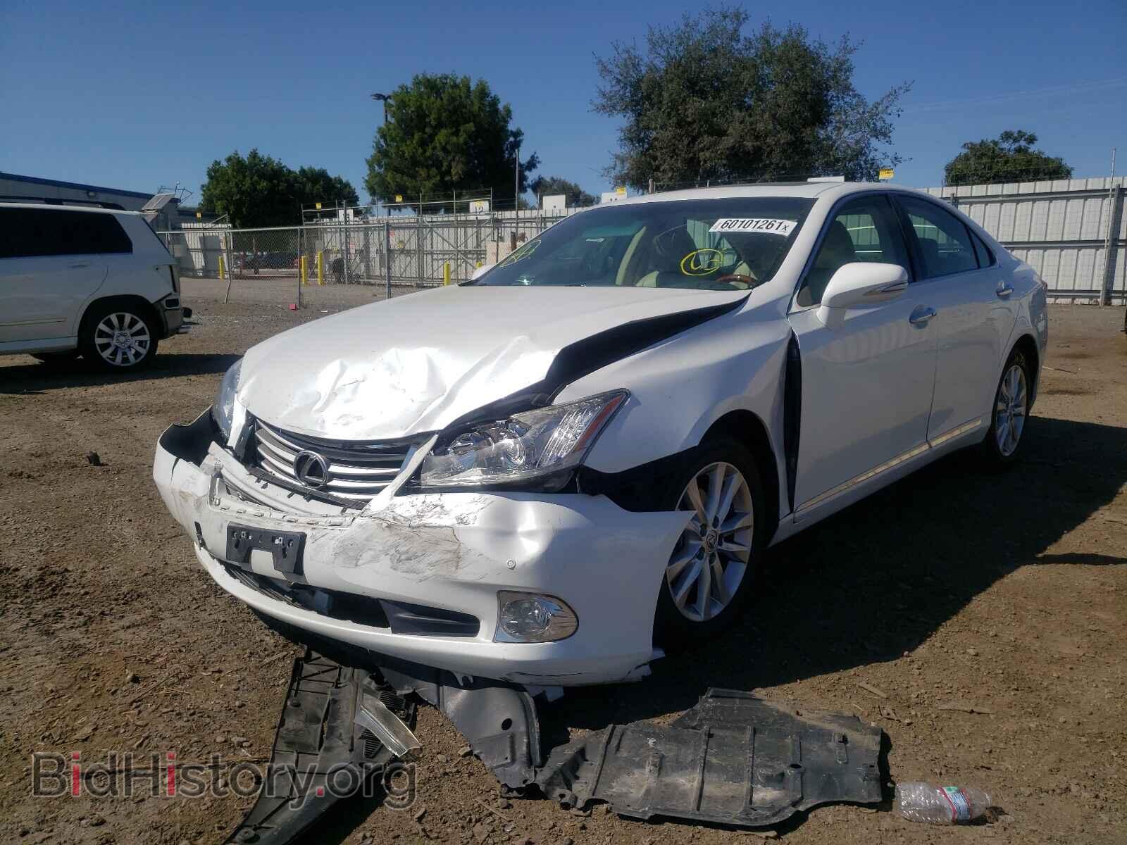 2011 LEXUS ES350 - VIN: JTHBK1EG2B2439365 - Фото 2