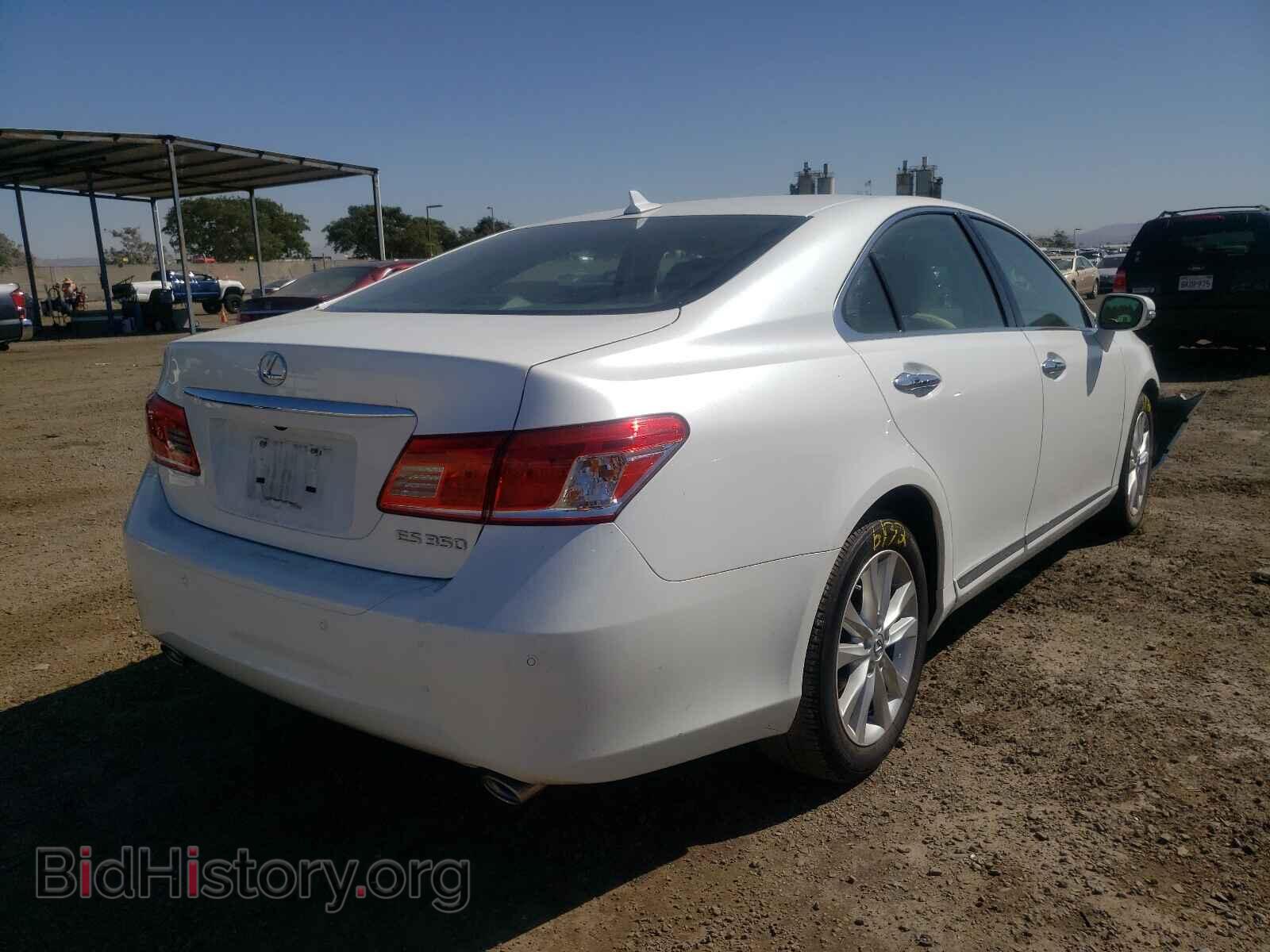 2011 LEXUS ES350 - VIN: JTHBK1EG2B2439365 - Фото 4