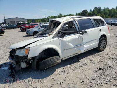 2011 Chrysler MINIVAN Touring L, белый — VIN 2A4RR8DG0BR611104, Copart