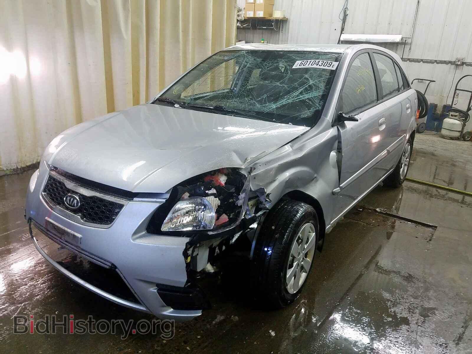 2011 KIA RIO BASE - VIN: KNADH5A38B6799782 - Фото 2