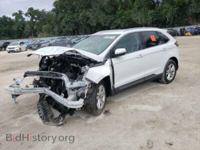 2020 Ford EDGE SEL, белый — VIN 2FMPK4J99LBA71421, Copart