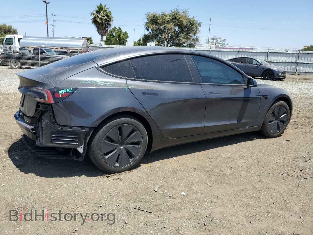 2024 TESLA MODEL 3 - VIN: 5YJ3E1EA3RF727962 - Фото 3