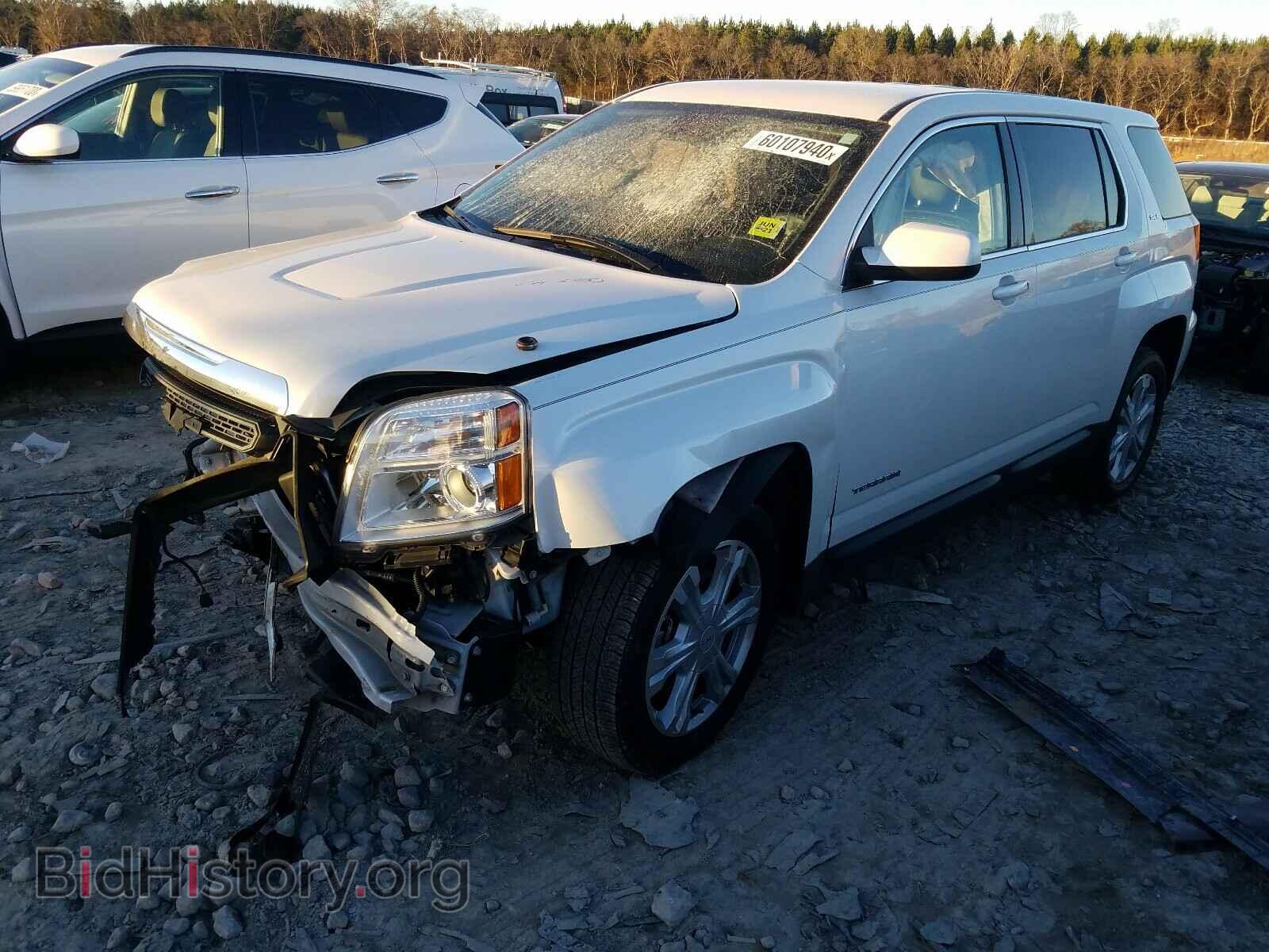 2017 GMC TERRAIN - VIN: 2GKALMEK1H6289894 - Фото 2