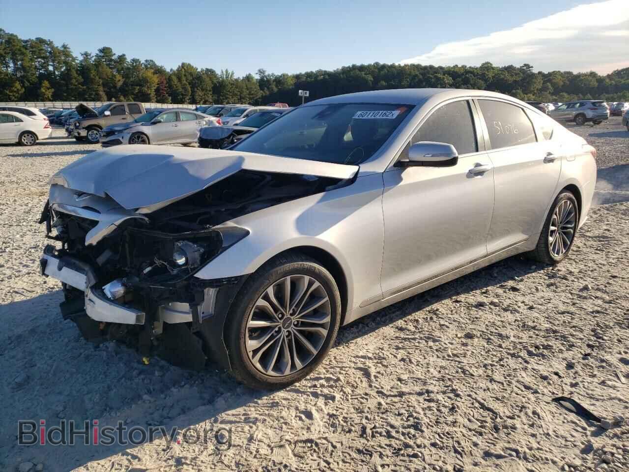 2017 GENESIS G80 - VIN: KMHGN4JE6HU193062 - Фото 2