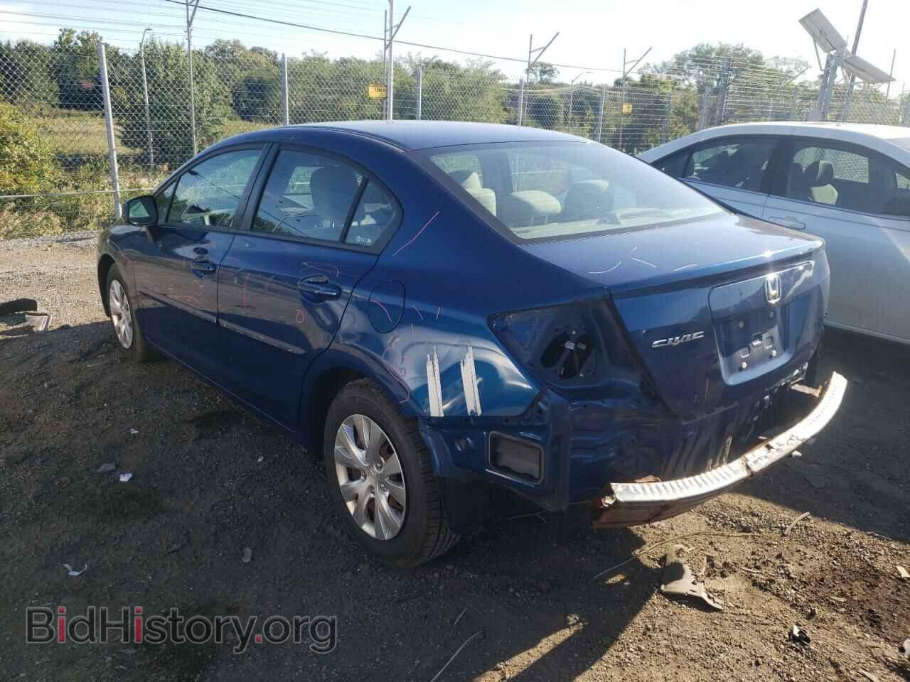 2012 HONDA CIVIC - VIN: 2HGFB2F54CH509528 - Фото 3