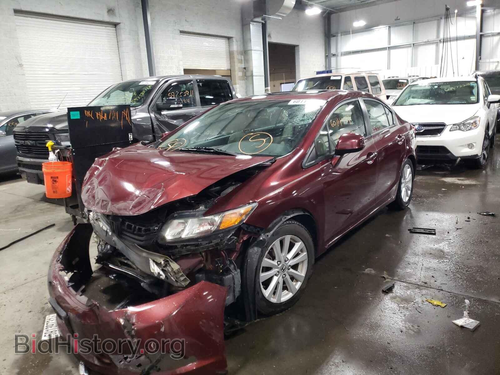 2012 HONDA CIVIC - VIN: 2HGFB2F99CH513982 - Фото 2