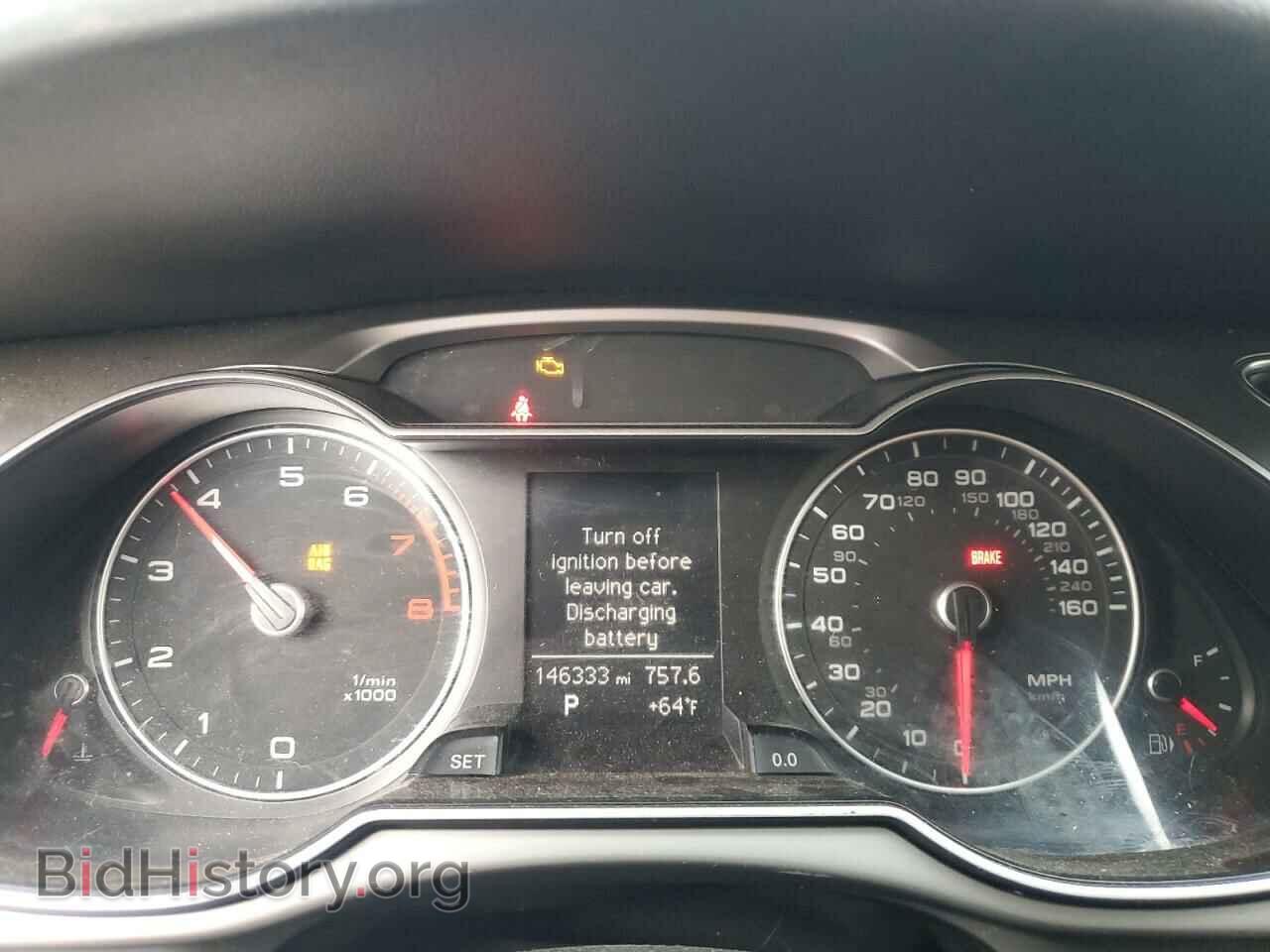 2013 AUDI A4 - VIN: WAUBFAFL1DN044075 - Фото 9