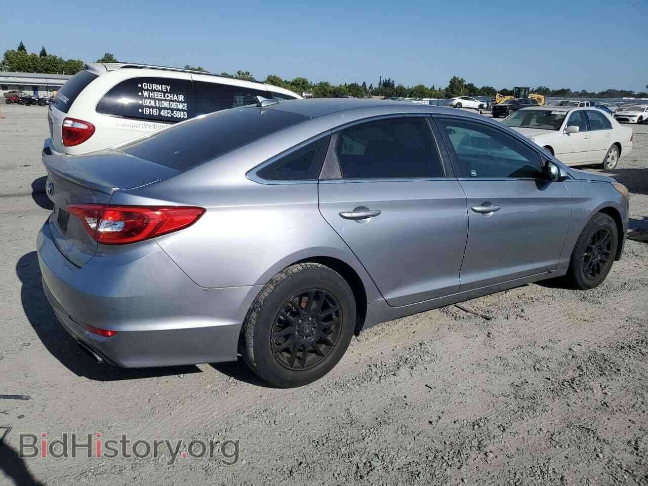 2015 HYUNDAI SONATA - VIN: 5NPE24AF4FH172425 - Фото 3