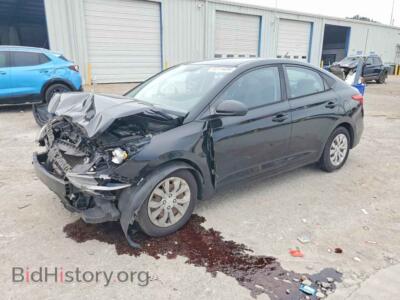 2019 Hyundai ACCENT SE, черный — VIN 3KPC24A31KE056630, Copart